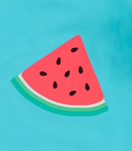 Long Sleeve Rash Vest Swim Set - Watermelon