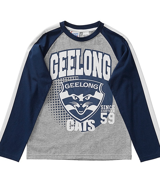 AFL Geelong Cats Jersey Flannelette Pyjama Set