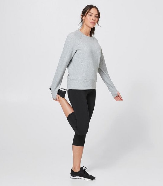 Active Fashion Jumper - Light Grey