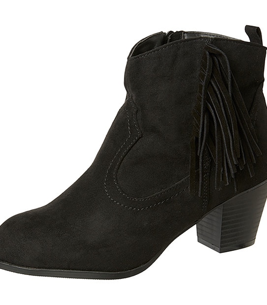 Tassle Ankle Boots