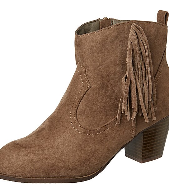 Tassle Ankle Boots