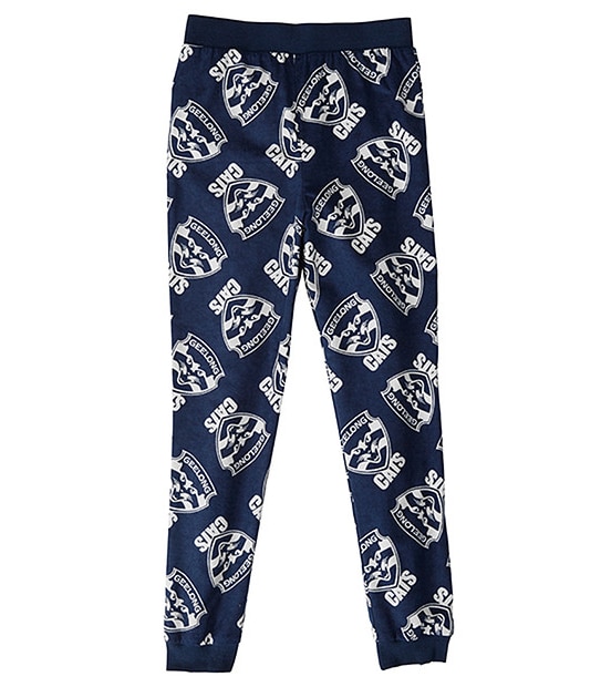 AFL Geelong Cats Jersey Flannelette Pyjama Set