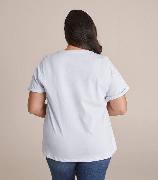 Curve Print Crew T-Shirt 5 of 5
