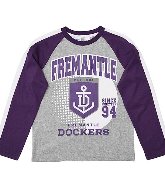 AFL Fremantle Dockers Jersey Flannelette Pyjama Set