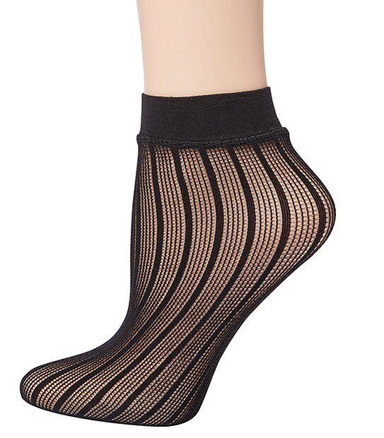 Striped Ankle Highs