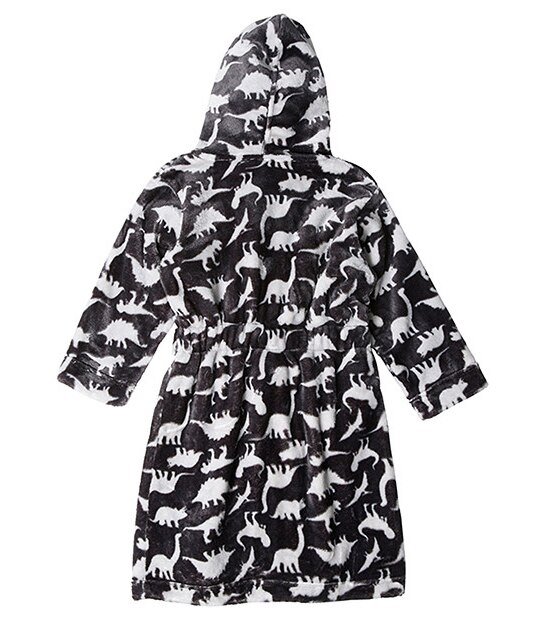 Dino Print Hooded Dressing Gown Target Australia
