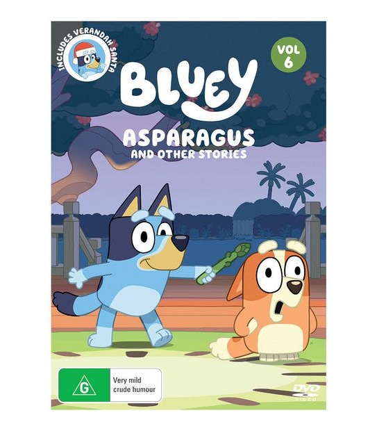 Bluey: Asparagus And Other Stories - Volume 6 - DVD