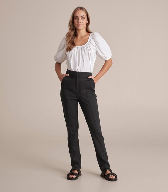 Preview Ponte Straight Leg Pants