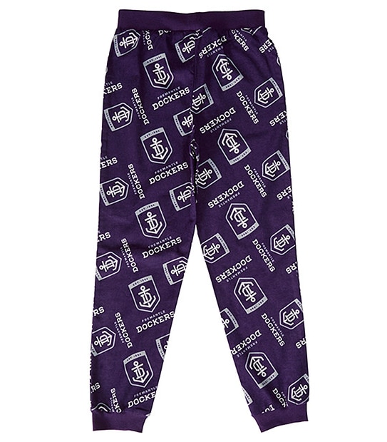 AFL Fremantle Dockers Jersey Flannelette Pyjama Set