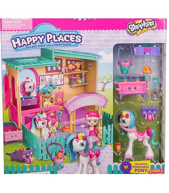 Shopkins Happy Places&trade; Stables Playset