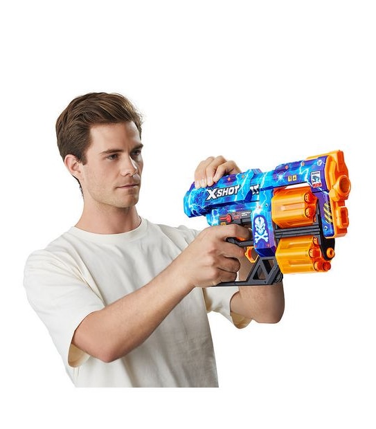 X-Shot Skins Dread Dart Blaster 2 Pack (48 Darts) by ZURU