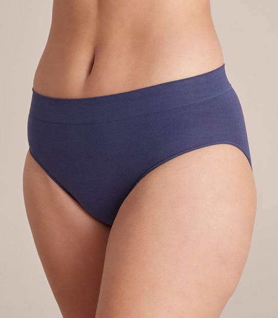 2 Pack Cotton Seamfree Midi Briefs