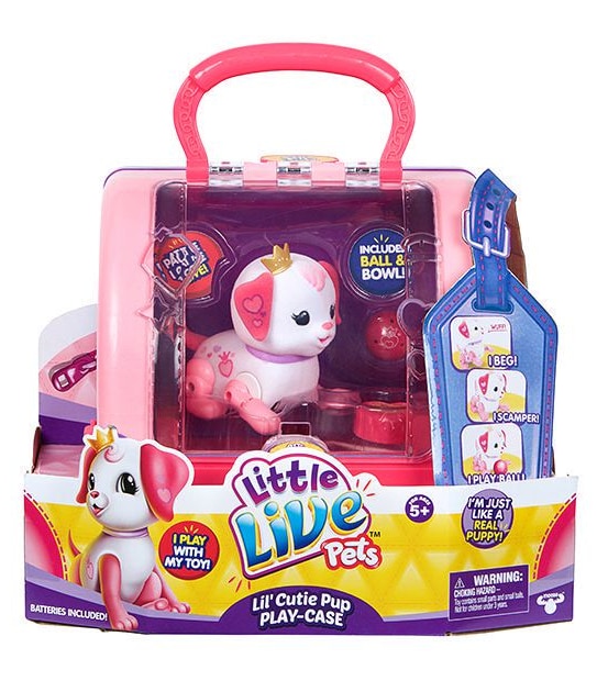 Little Live Pets Season 1 Lil' Cutie Pup Play-Case