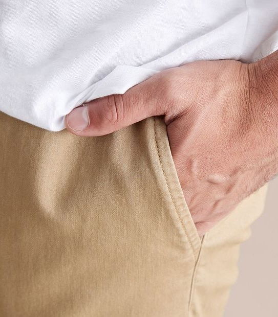 Knit Woven Jogger Pants