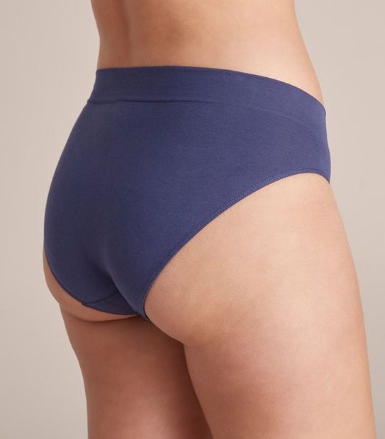 2 Pack Cotton Seamfree High Cut Briefs