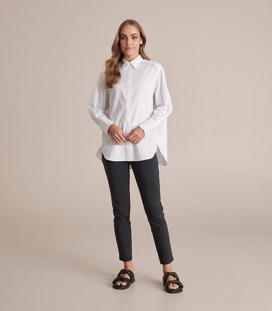 Carrie Skinny Ankle Length Bengaline Pants - Preview