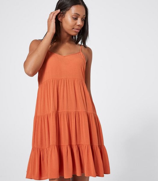 Lily Loves Sleeveless Tiered Mini Dress