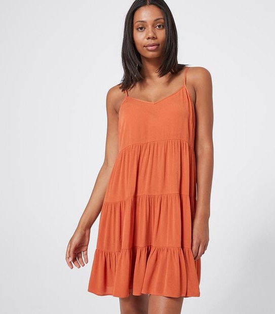 Lily Loves Sleeveless Tiered Mini Dress