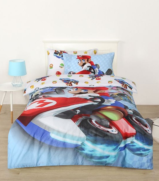 Mario Kart Racing Quilt Cover Set