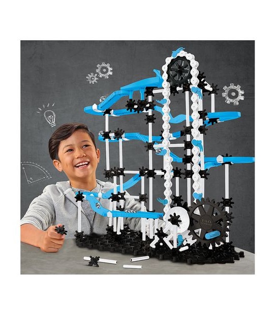 FAO Schwarz - Toy 321 Piece Marble Run Kinetic Fun Set