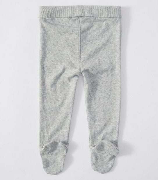 Baby Organic Cotton Pointelle Leggings
