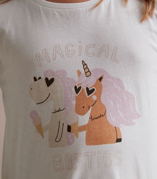 Organic Cotton Print Top
