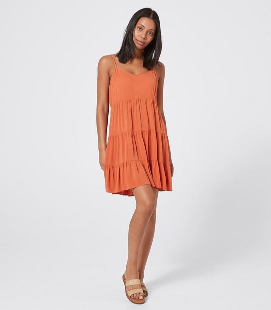 Lily Loves Sleeveless Tiered Mini Dress