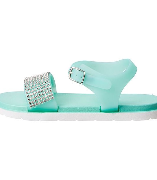 Tamara Junior Jelly Sandal With Diamante Top