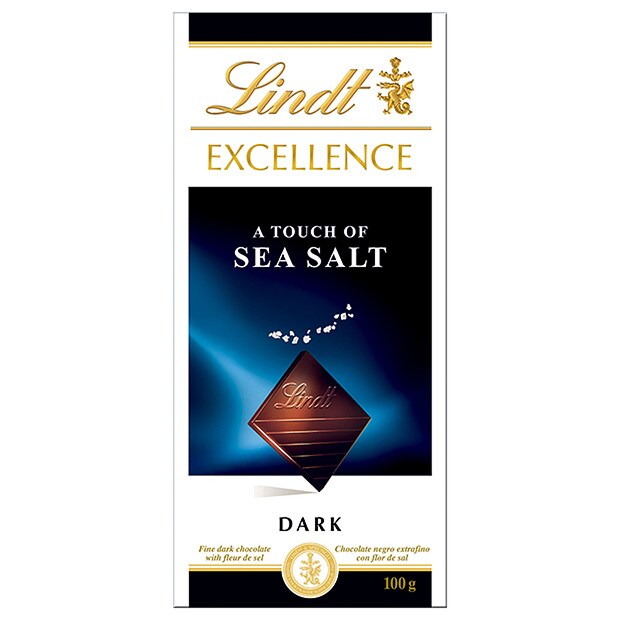 Lindt Excellence Chocolate Block Sea Salt Target Australia