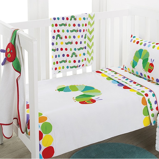 The Very Hungry Caterpillar Spots Comforter And Pillowcase Set