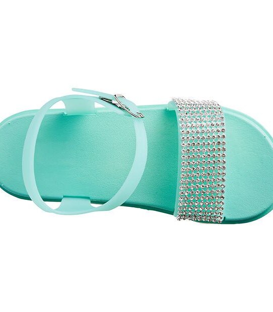Tamara Junior Jelly Sandal With Diamante Top