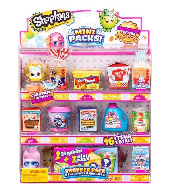 Shopkins Season 10 Collectors Shopper Pack Assorted