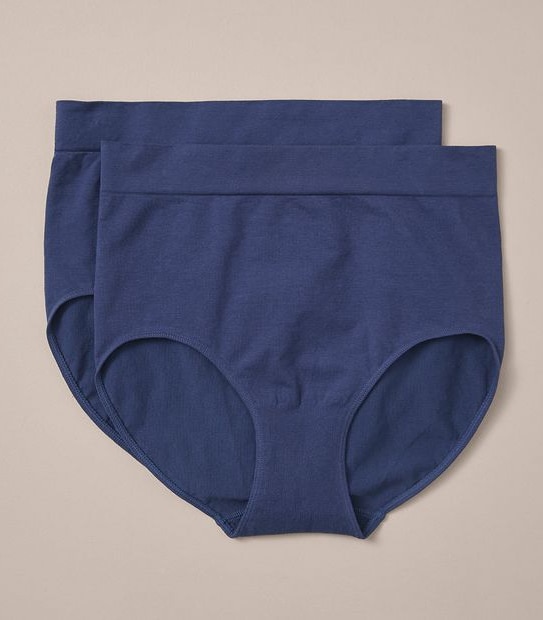 2 Pack Cotton Seamfree Full Briefs