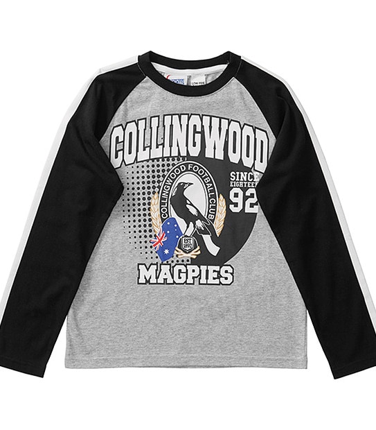 AFL Collingwood Magpies Jersey Flannelette Pyjama Set