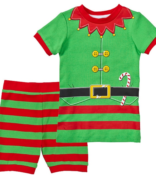 Boys' Christmas Elf Pyjama Set
