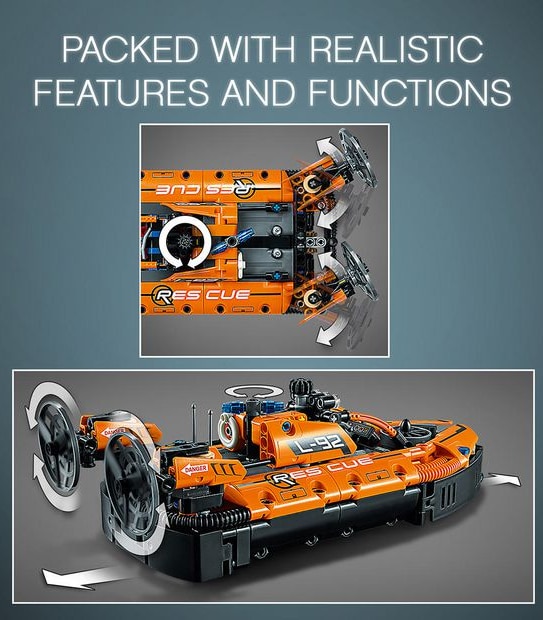 LEGO&reg; Technic Rescue Hovercraft 42120