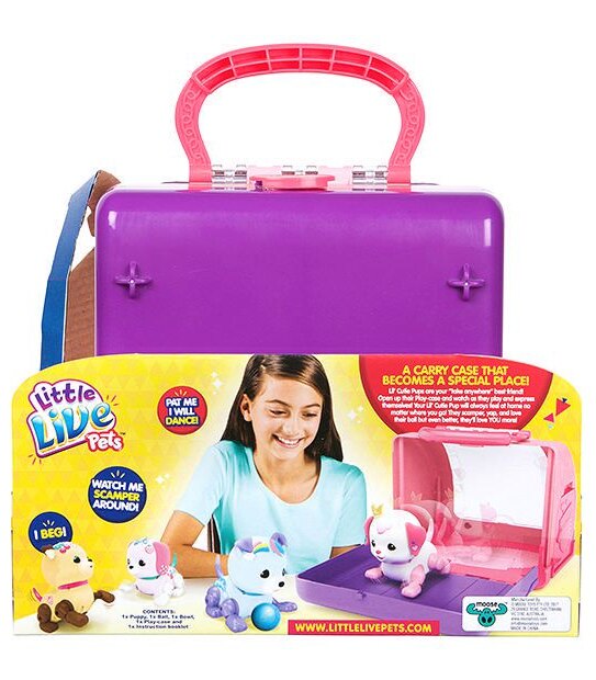 Little Live Pets Season 1 Lil' Cutie Pup Play-Case