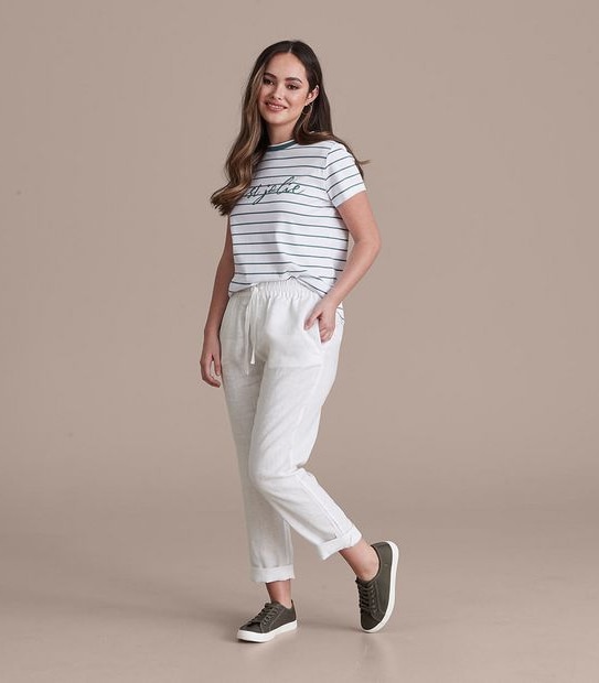 Dannii Minogue Petites Linen Pants