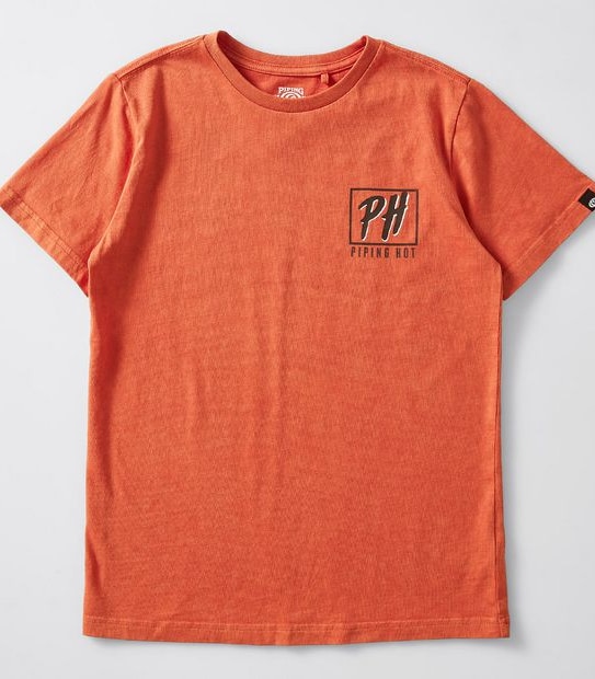 Piping Hot T-shirt - Orange