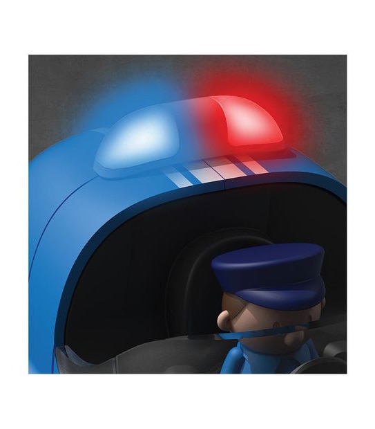 FAO Schwarz - Toy Lights and Sounds RC Police Chase 2 Pack