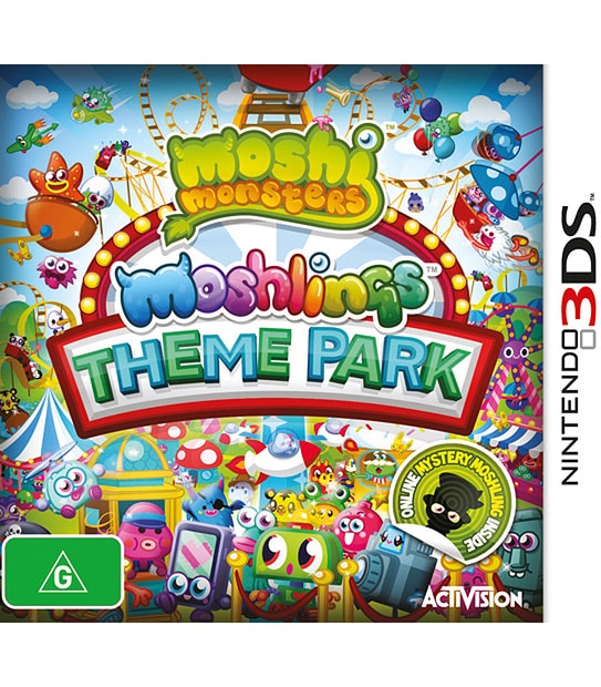 NEW Nintendo 3DS XL Console + Moshi Monsters Game Bundle