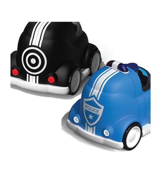 FAO Schwarz - Toy Lights and Sounds RC Police Chase 2 Pack