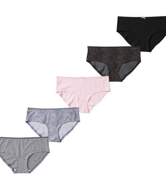 5 Pack Boyleg Briefs