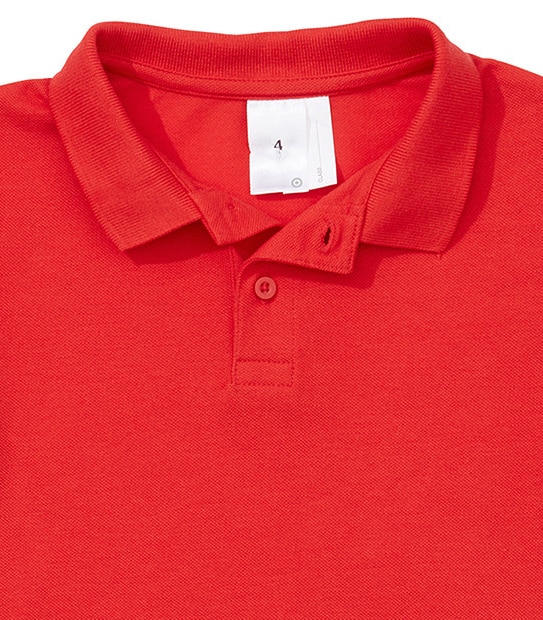 5 Pack S/S Polo Tops - True Red 2 of 2