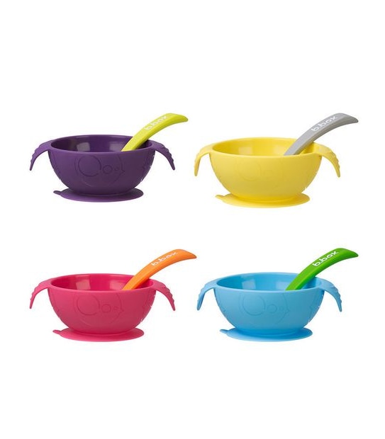 b.box Silicon Bowl & Spoon - Assorted*