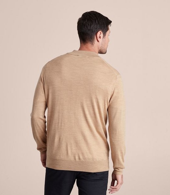 Preview Merino Wool 1/4 Zip Jumper 4 of 6