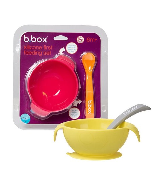 b.box Silicon Bowl & Spoon - Assorted*