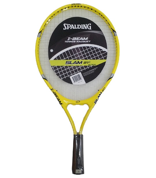Spalding Tennis I-Beam Raquet 21" - Yellow