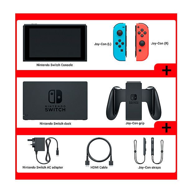 Nintendo Switch Console - Neon | Target Australia