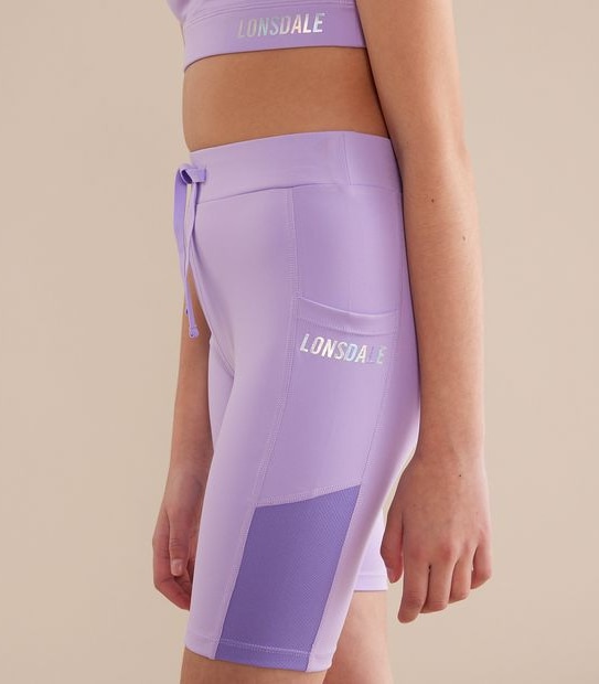 Lonsdale London Fenton Panelled Bike Shorts